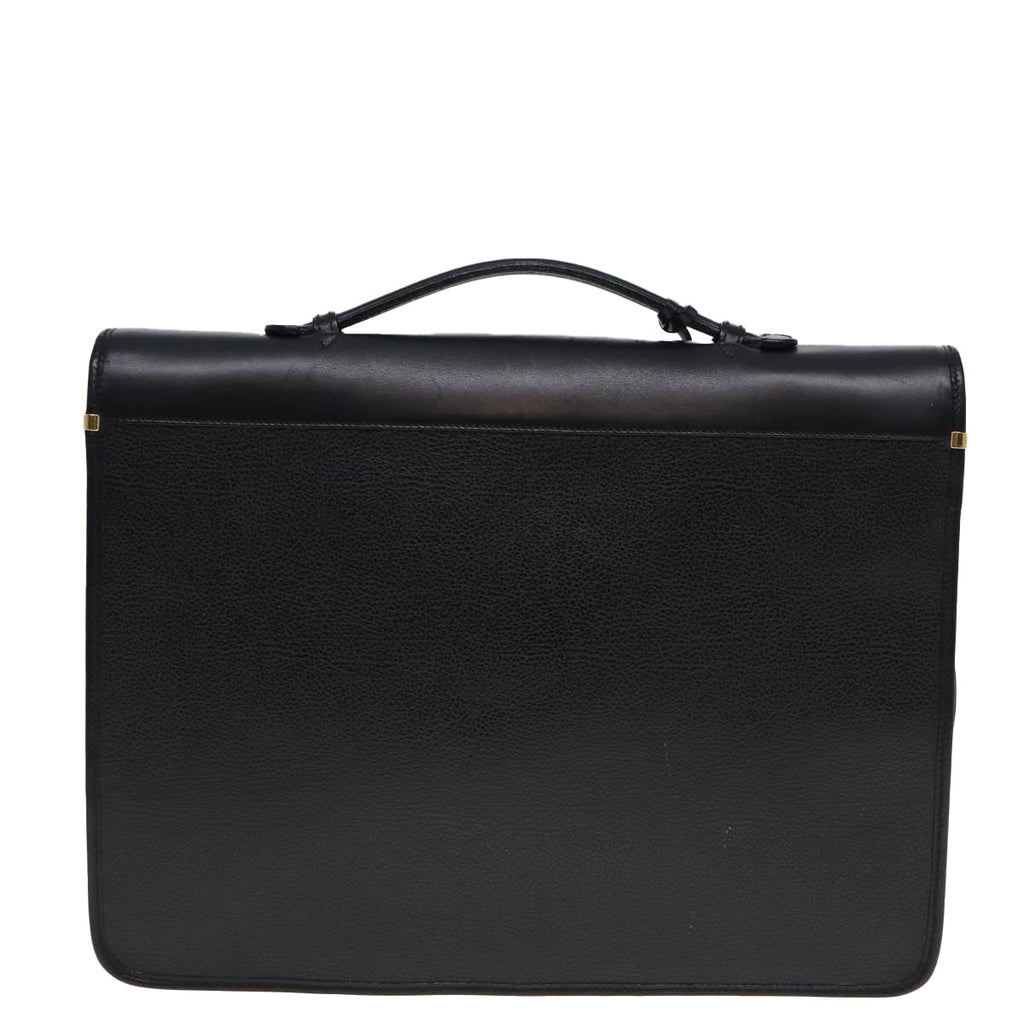 GUCCI Hand Bag Leather 2way Black 015 14 0801 79457