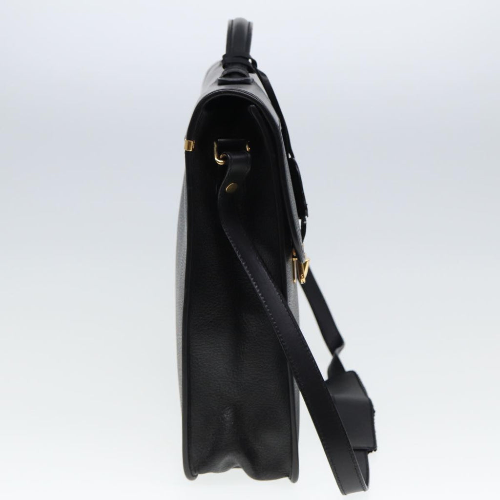 GUCCI Hand Bag Leather 2way Black 015 14 0801 79457