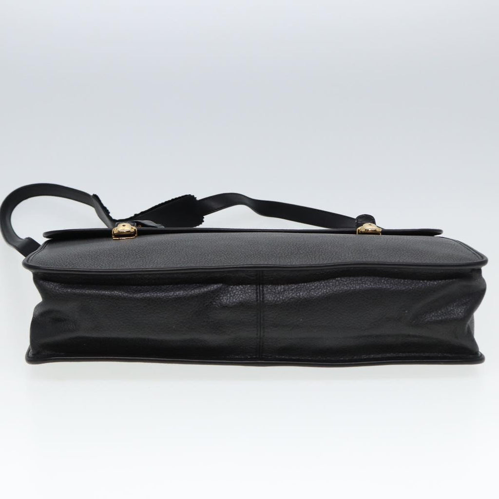 GUCCI Hand Bag Leather 2way Black 015 14 0801 79457