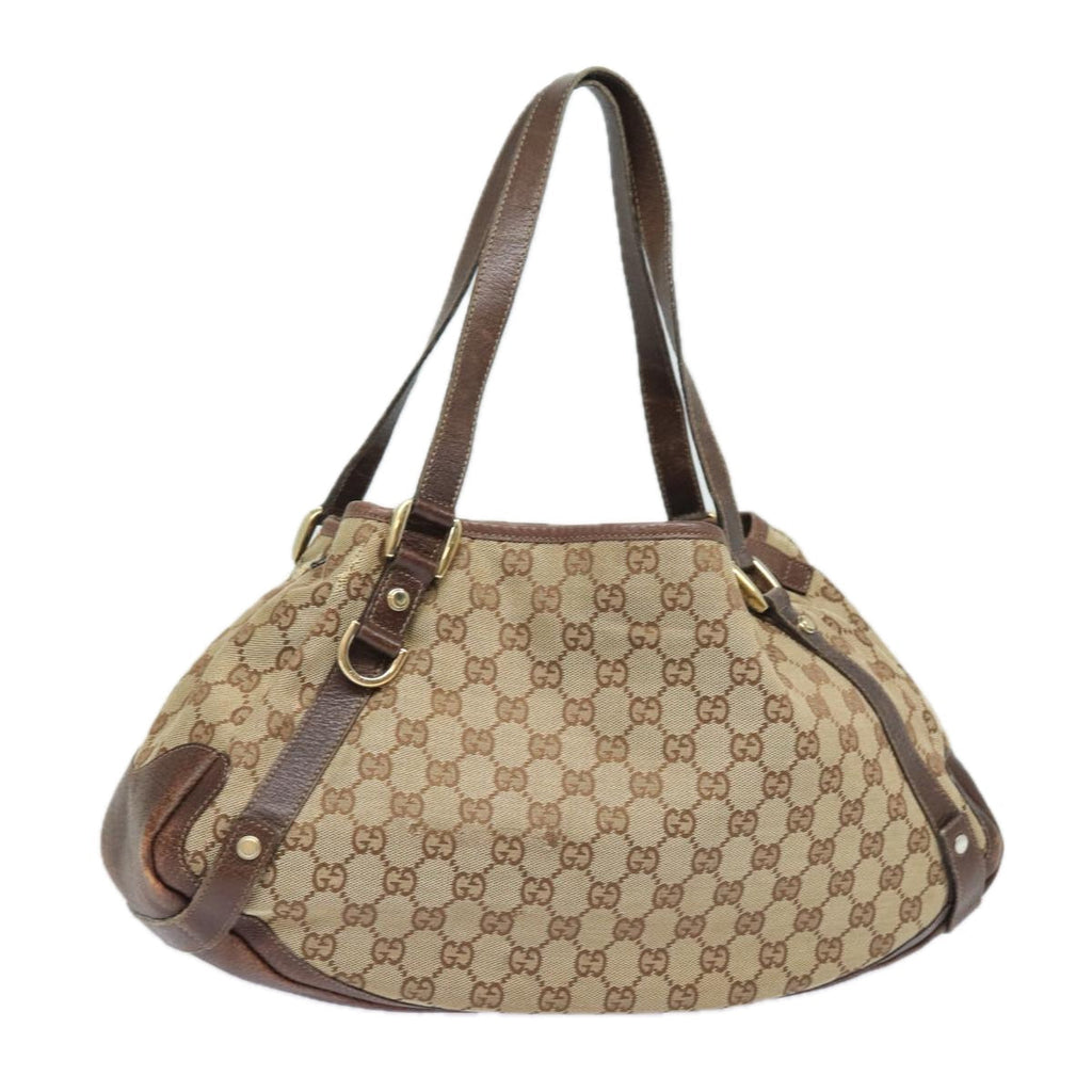 GUCCI GG Canvas Tote Bag Beige 130736 79459