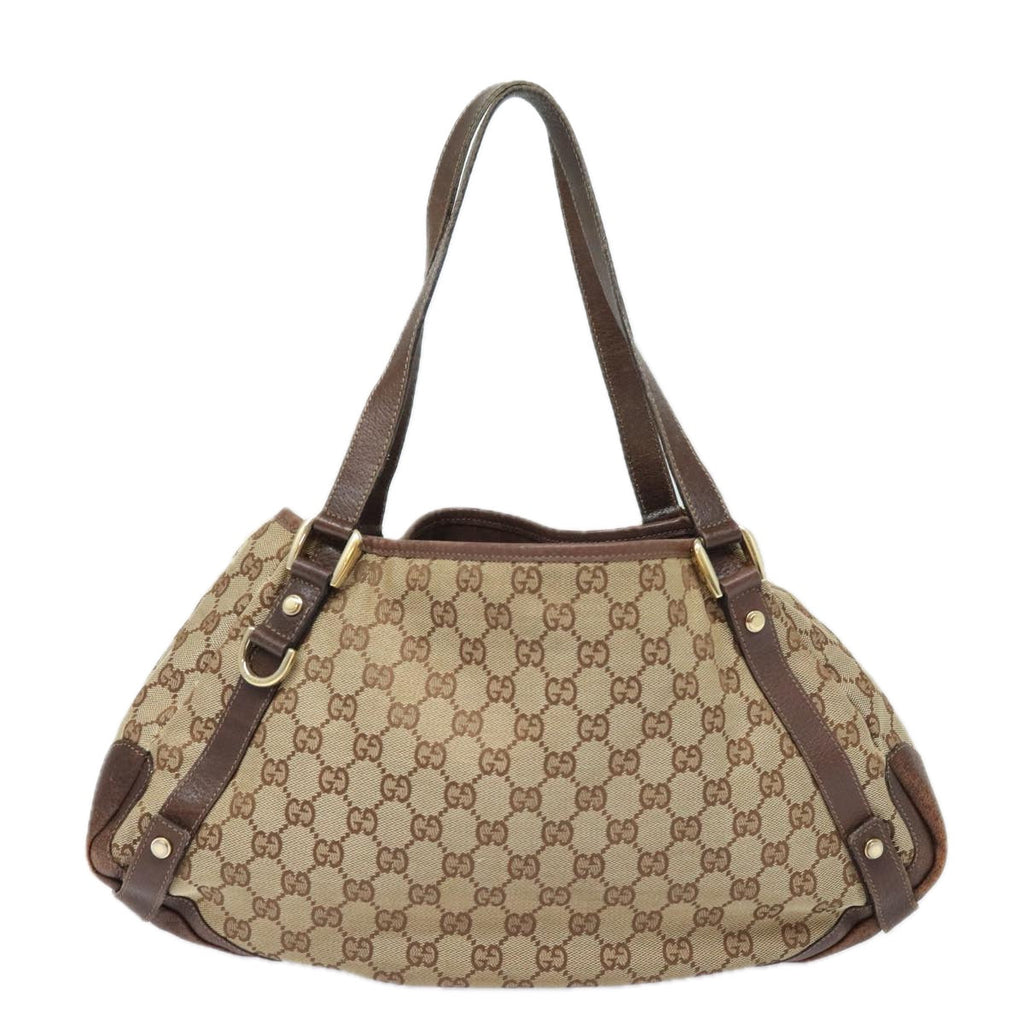 GUCCI GG Canvas Tote Bag Beige 130736 79459