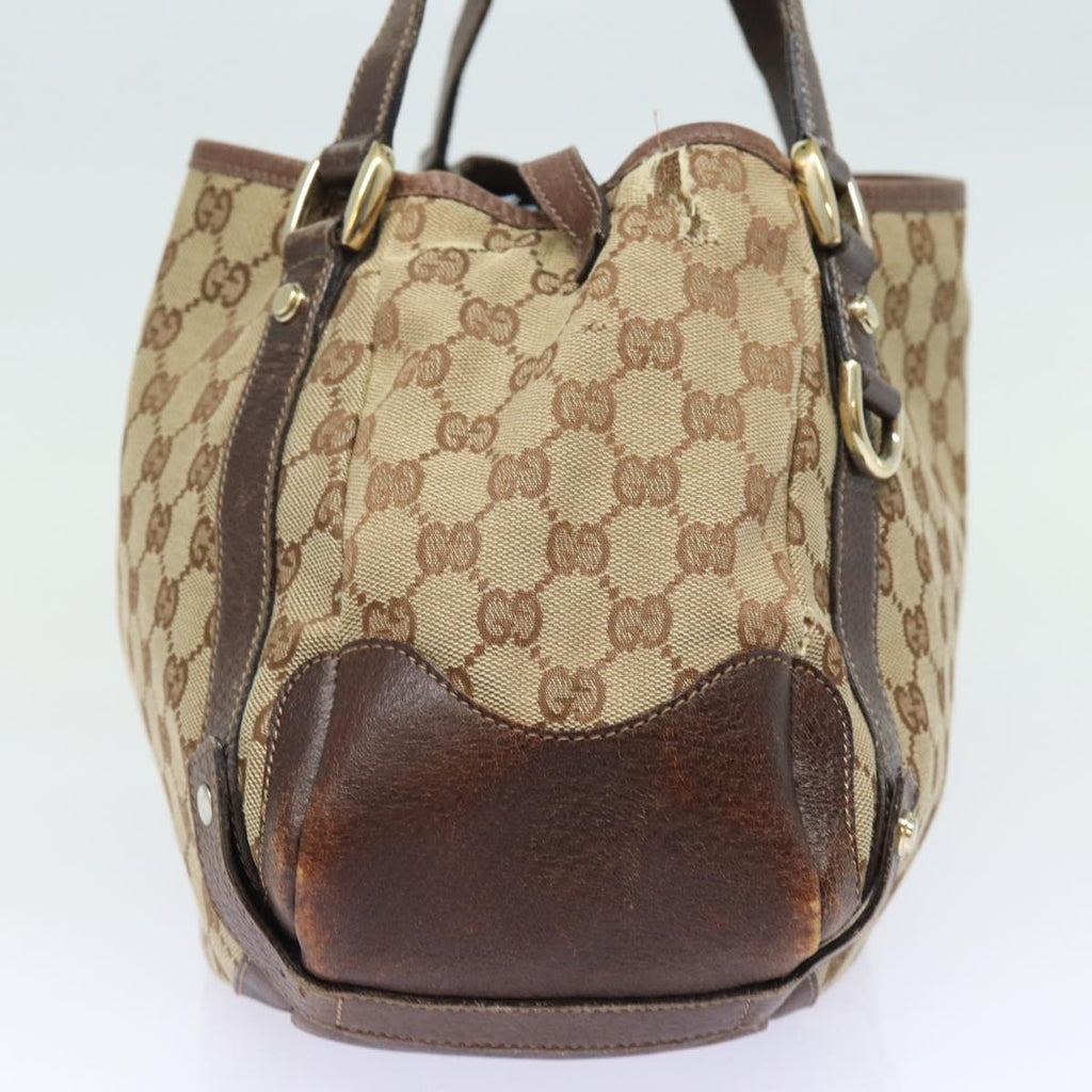 GUCCI GG Canvas Tote Bag Beige 130736 79459