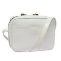 GUCCI Bamboo Shoulder Bag Enamel White 001 2046 3007 79480