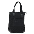 GUCCI GG Canvas Tote Bag Black 28892 79508