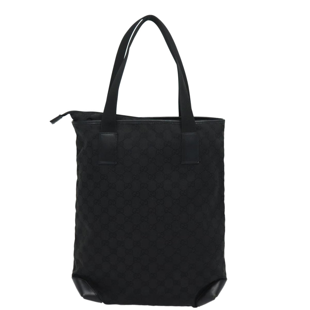 GUCCI GG Canvas Tote Bag Black 28892 79508