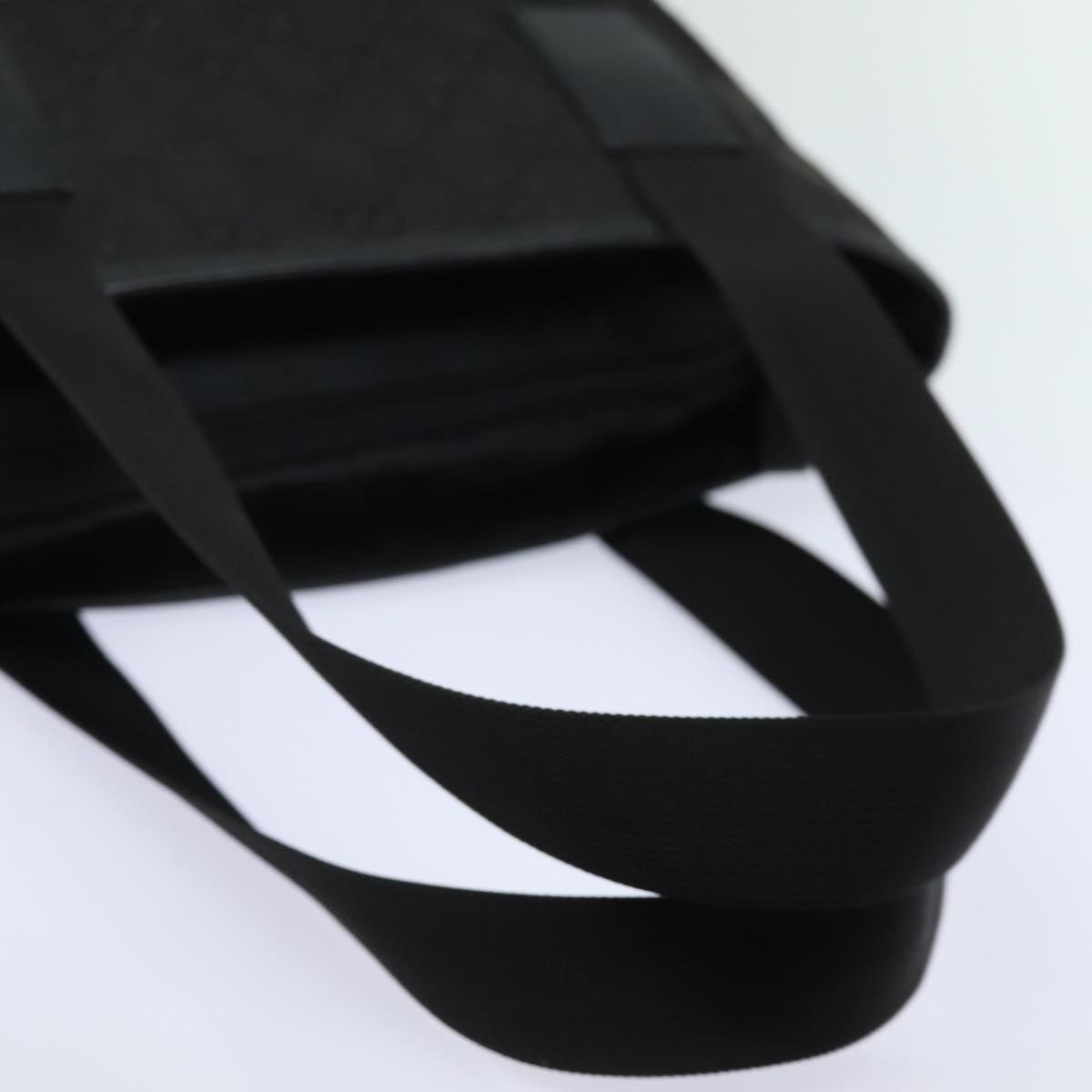 GUCCI GG Canvas Tote Bag Black 28892 79508