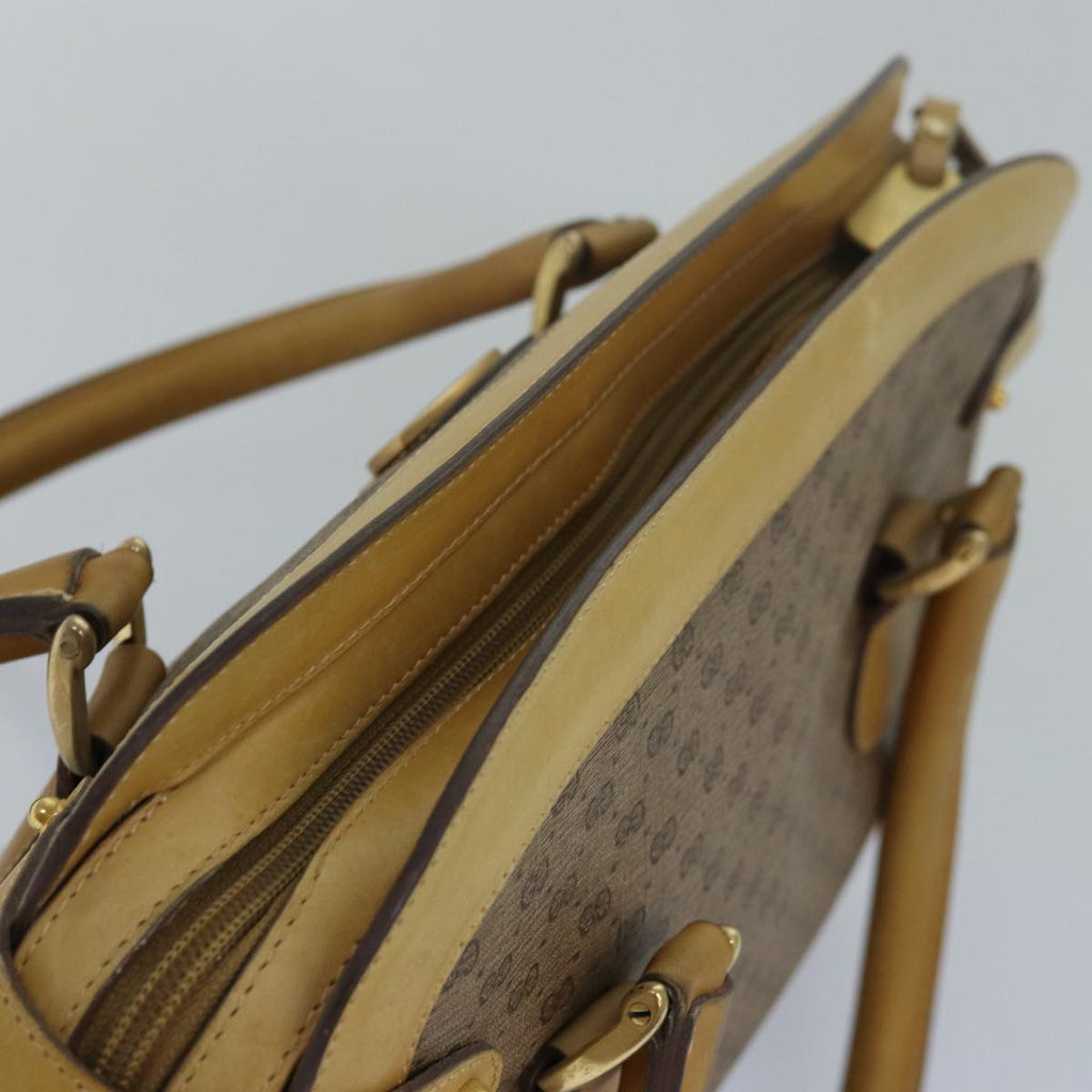 GUCCI Micro GG Supreme Hand Bag PVC Leather Beige 000 106 1325 79521