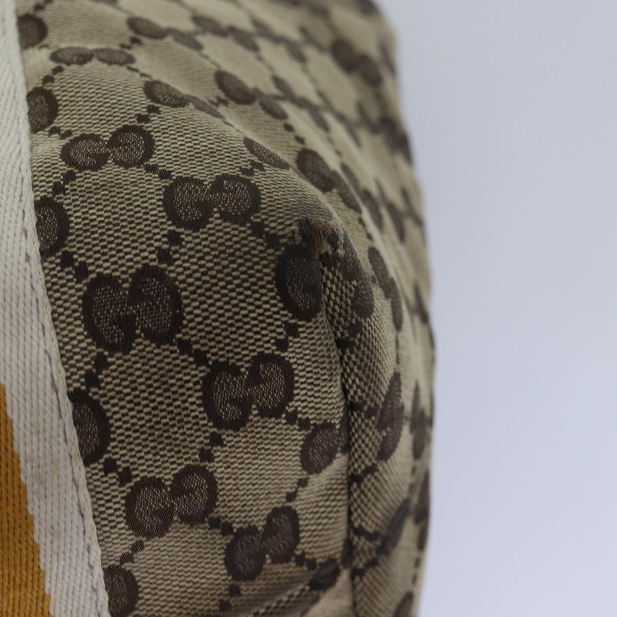 GUCCI GG Canvas Tote Bag Beige 137396 79542