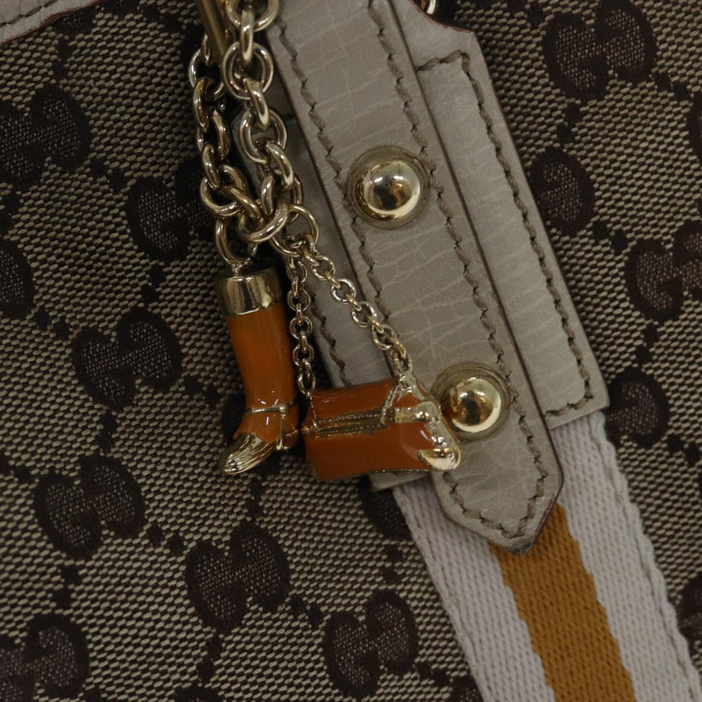 GUCCI GG Canvas Tote Bag Beige 137396 79542
