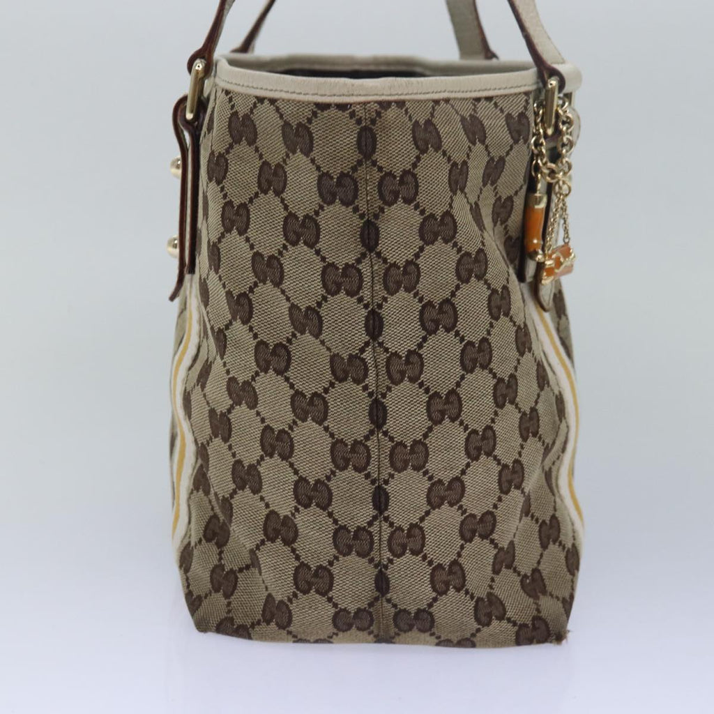 GUCCI GG Canvas Tote Bag Beige 137396 79542