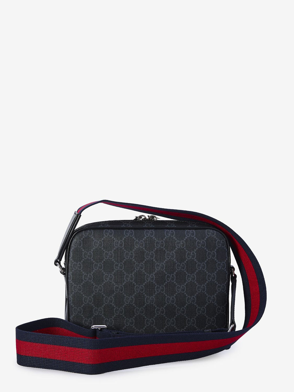 GUCCI Mini GG Supreme Fabric Crossbody Handbag 23x18x12cm