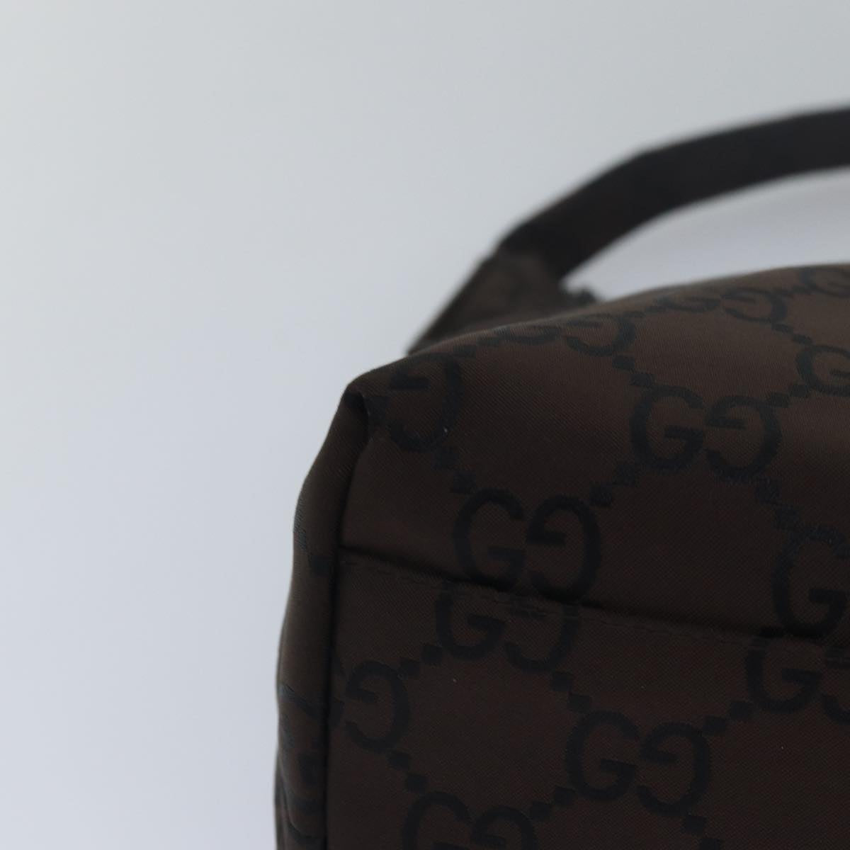 GUCCI GG Canvas Shoulder Bag Brown 001 3386 79587