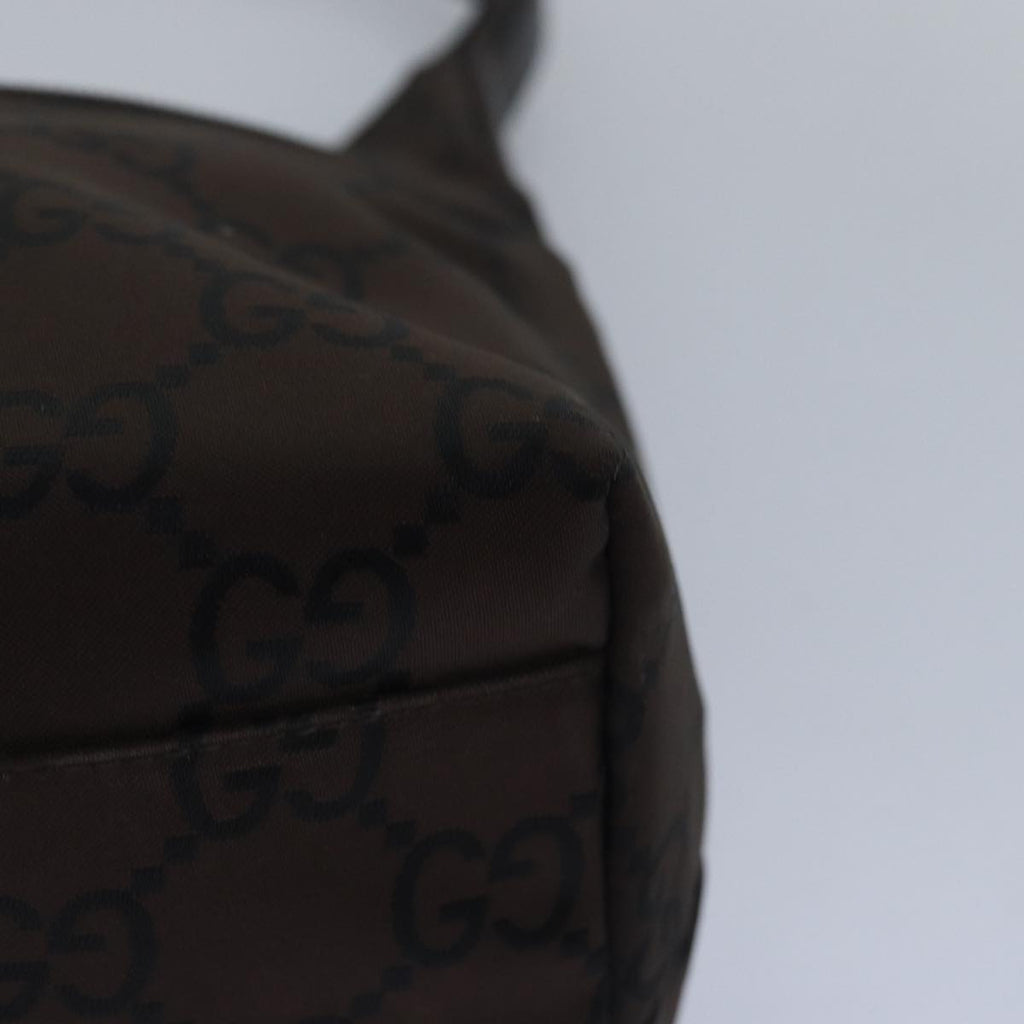 GUCCI GG Canvas Shoulder Bag Brown 001 3386 79587