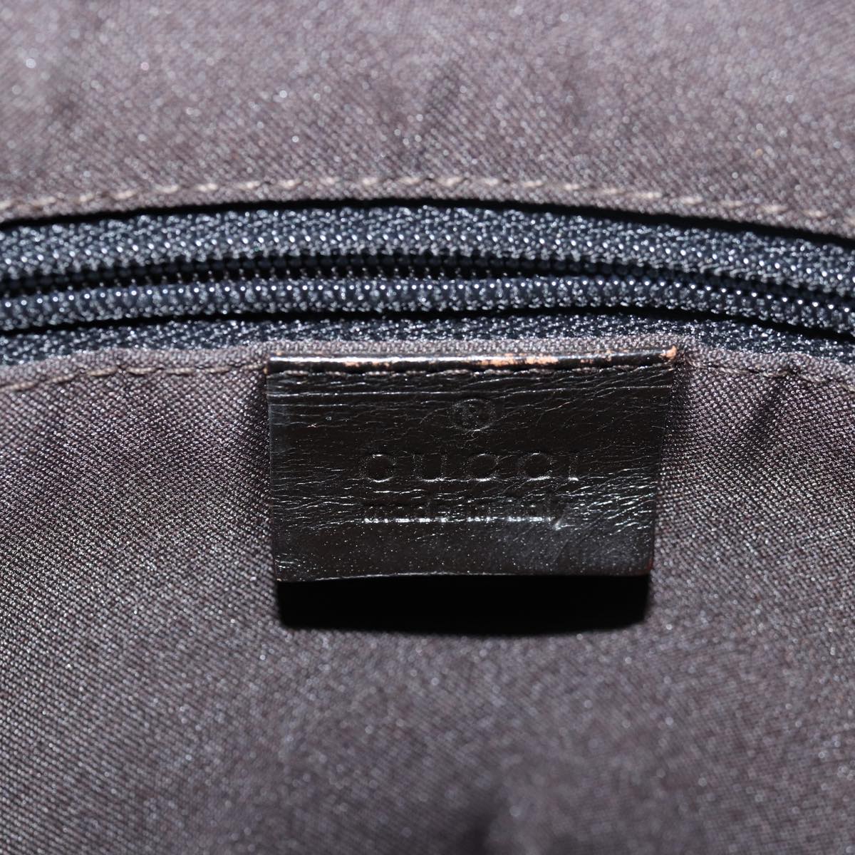 GUCCI GG Canvas Shoulder Bag Brown 001 3386 79587