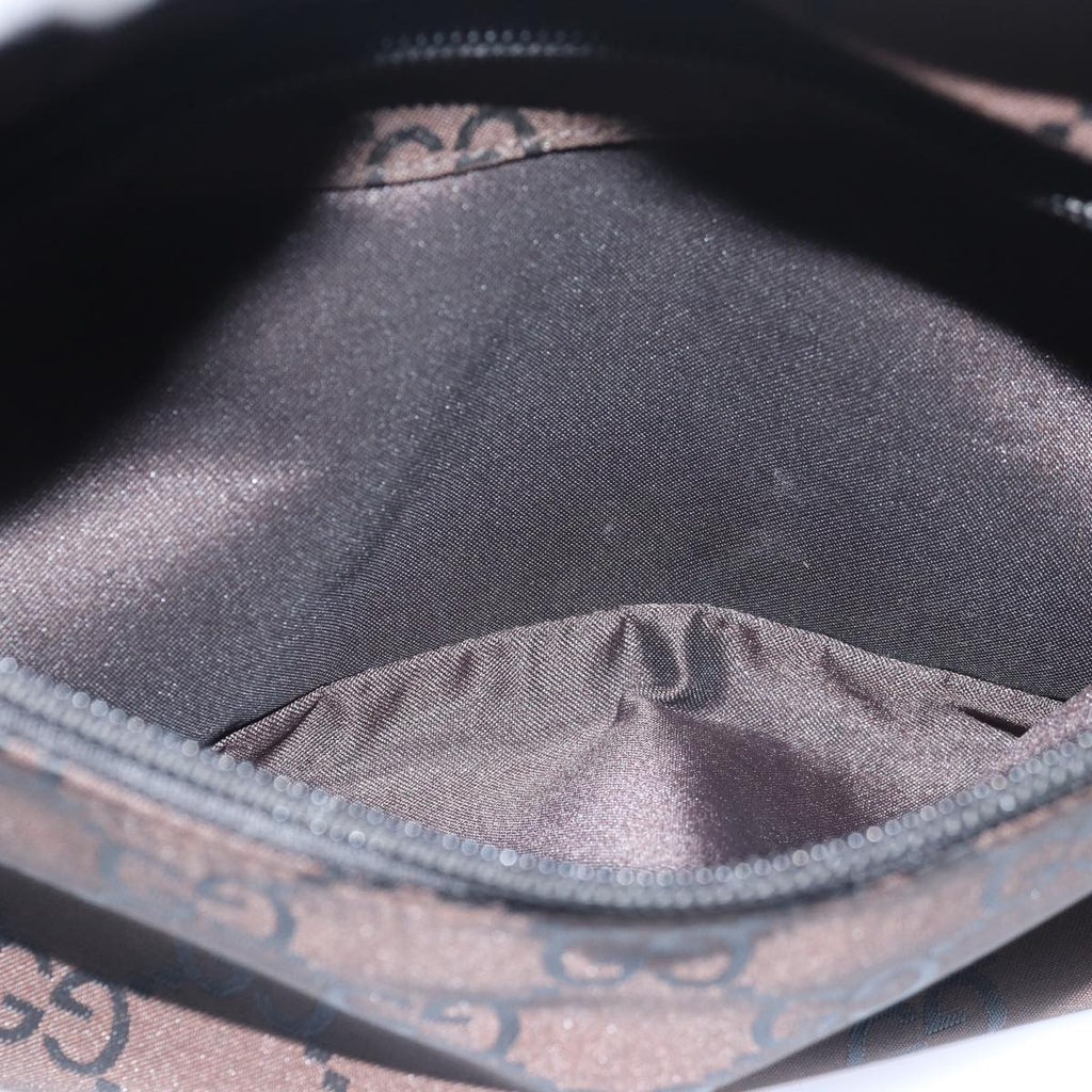 GUCCI GG Canvas Shoulder Bag Brown 001 3386 79587