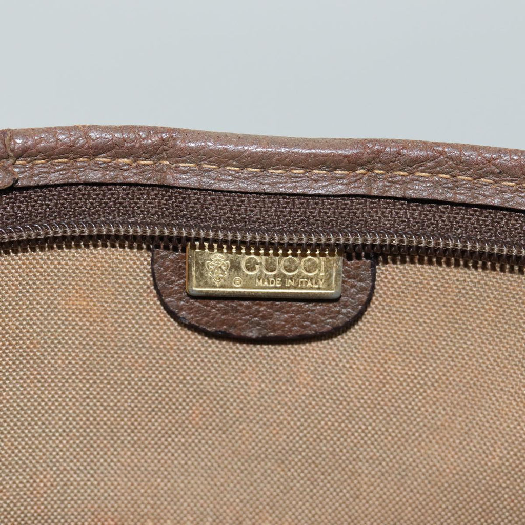 GUCCI GG Supreme Tote Bag PVC Leather Beige 002 39 0130 79588