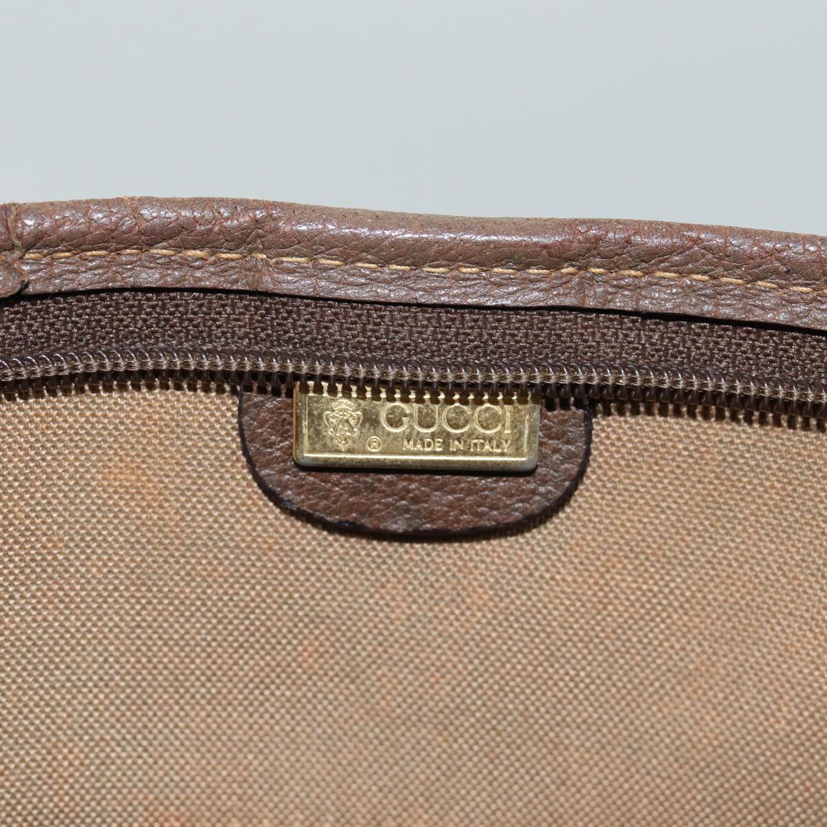 GUCCI GG Supreme Tote Bag PVC Leather Beige 002 39 0130 79588