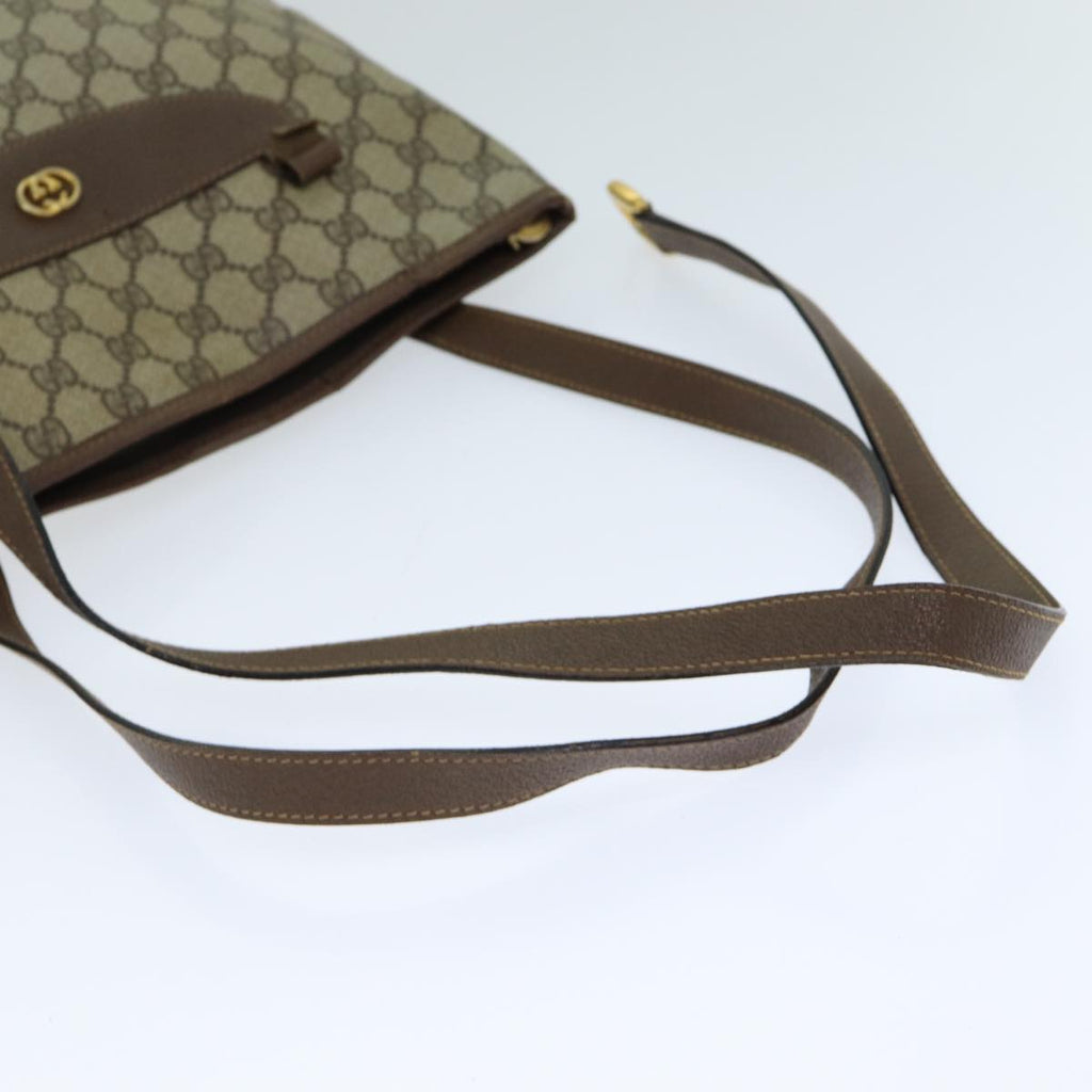 GUCCI GG Supreme Tote Bag PVC Leather Beige 002 39 0130 79588