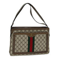 GUCCI GG Supreme Shoulder Bag PVC Leather Beige 14 02 013 79589