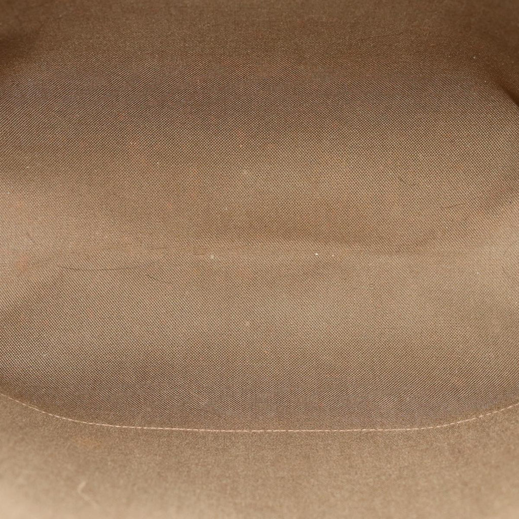 GUCCI GG Supreme Web Sherry Line Tote Bag PVC Leather Beige 39 02 003 79593