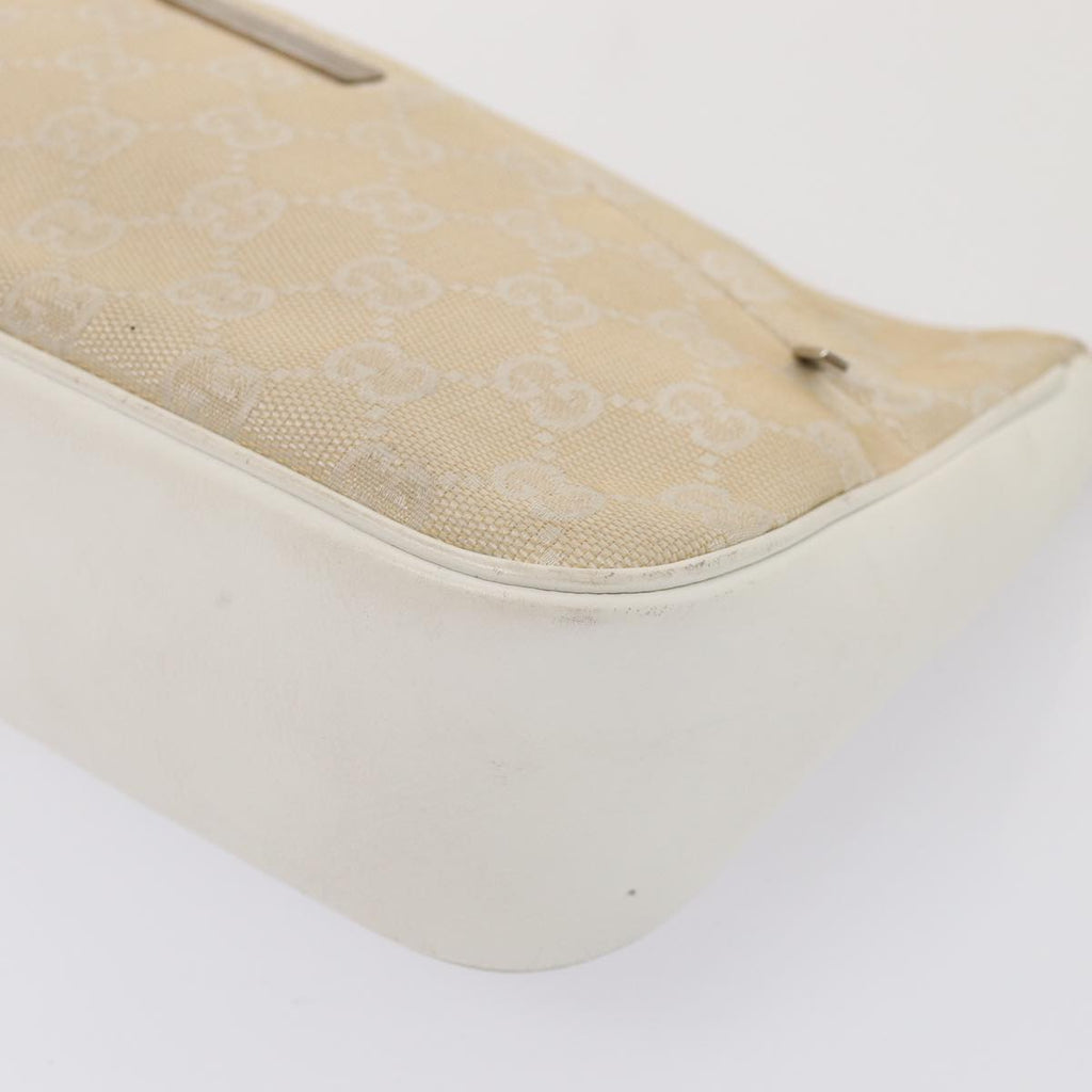 GUCCI Bamboo GG Canvas Hand Bag Beige 001 3865 79596