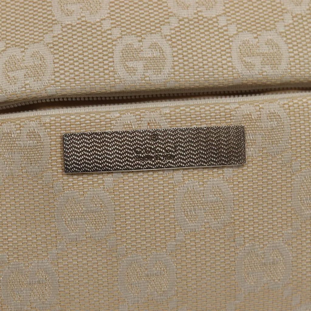 GUCCI Bamboo GG Canvas Hand Bag Beige 001 3865 79596