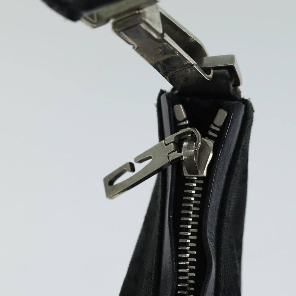GUCCI GG Canvas Shoulder Bag Black 000 0602 79599