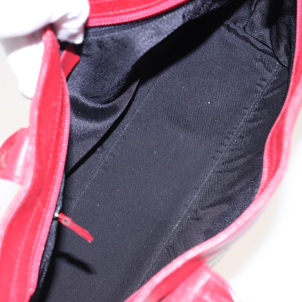 GUCCI GG Canvas Hand Bag Beige Red 002 1119 79632