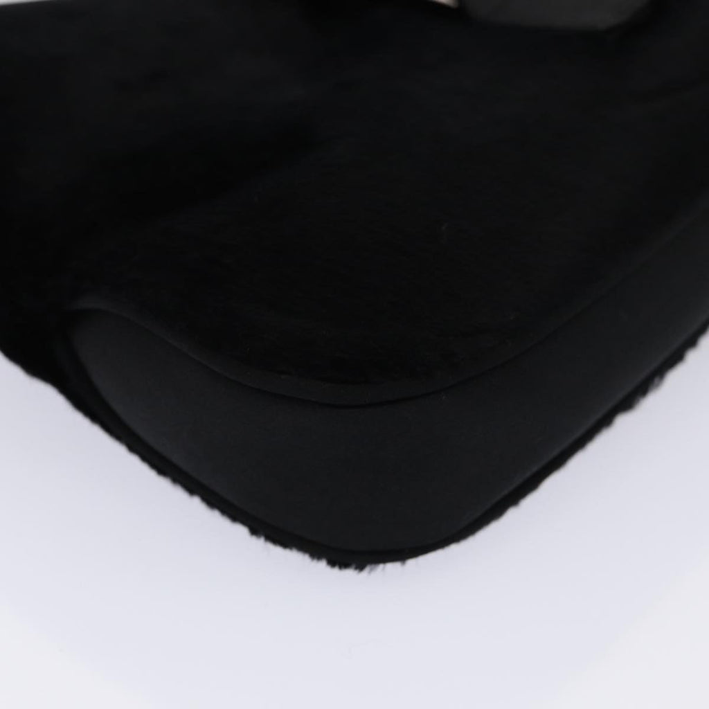 GUCCI Jackie Mini bag Hand Bag Satin Black 005 0775 79699