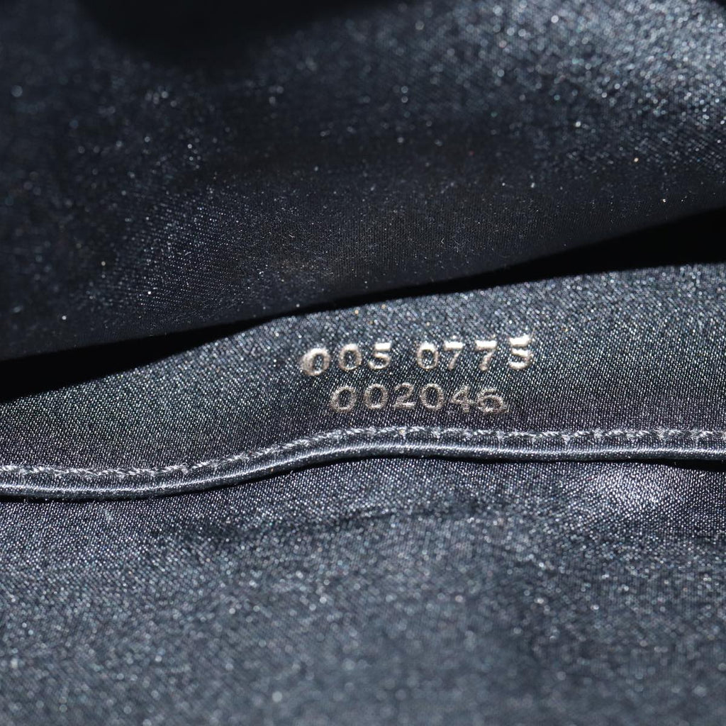 GUCCI Jackie Mini bag Hand Bag Satin Black 005 0775 79699