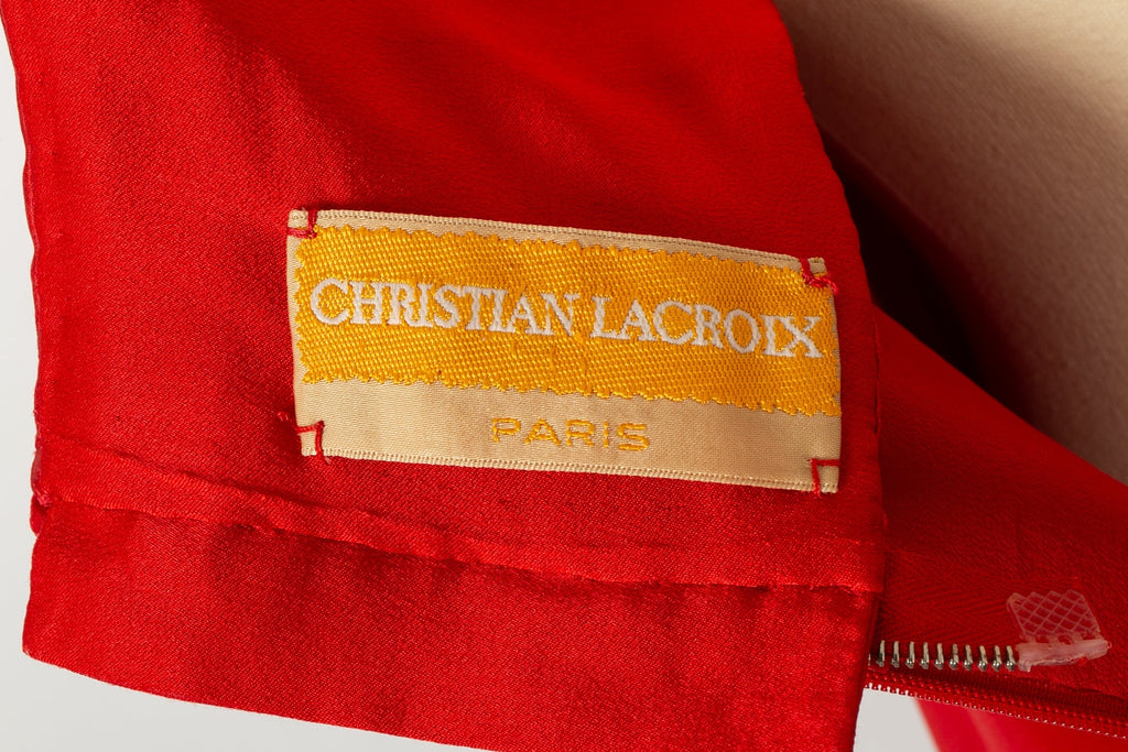 Robe Christian Lacroix Haute Couture