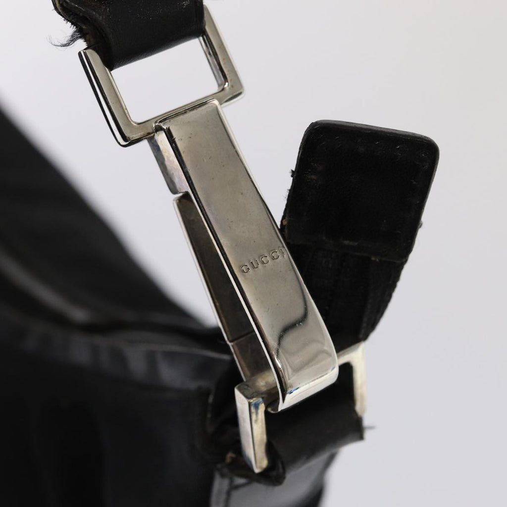 GUCCI Shoulder Bag Nylon Black 000 0602 79734