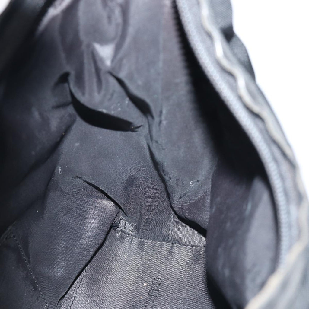 GUCCI Shoulder Bag Nylon Black 000 0602 79734