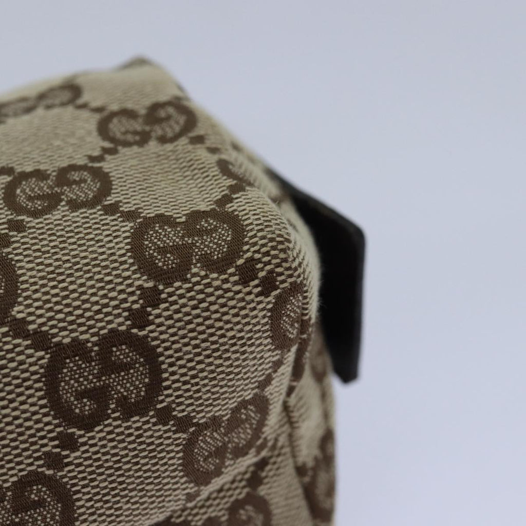 GUCCI GG Canvas Pouch Beige 29596 79742