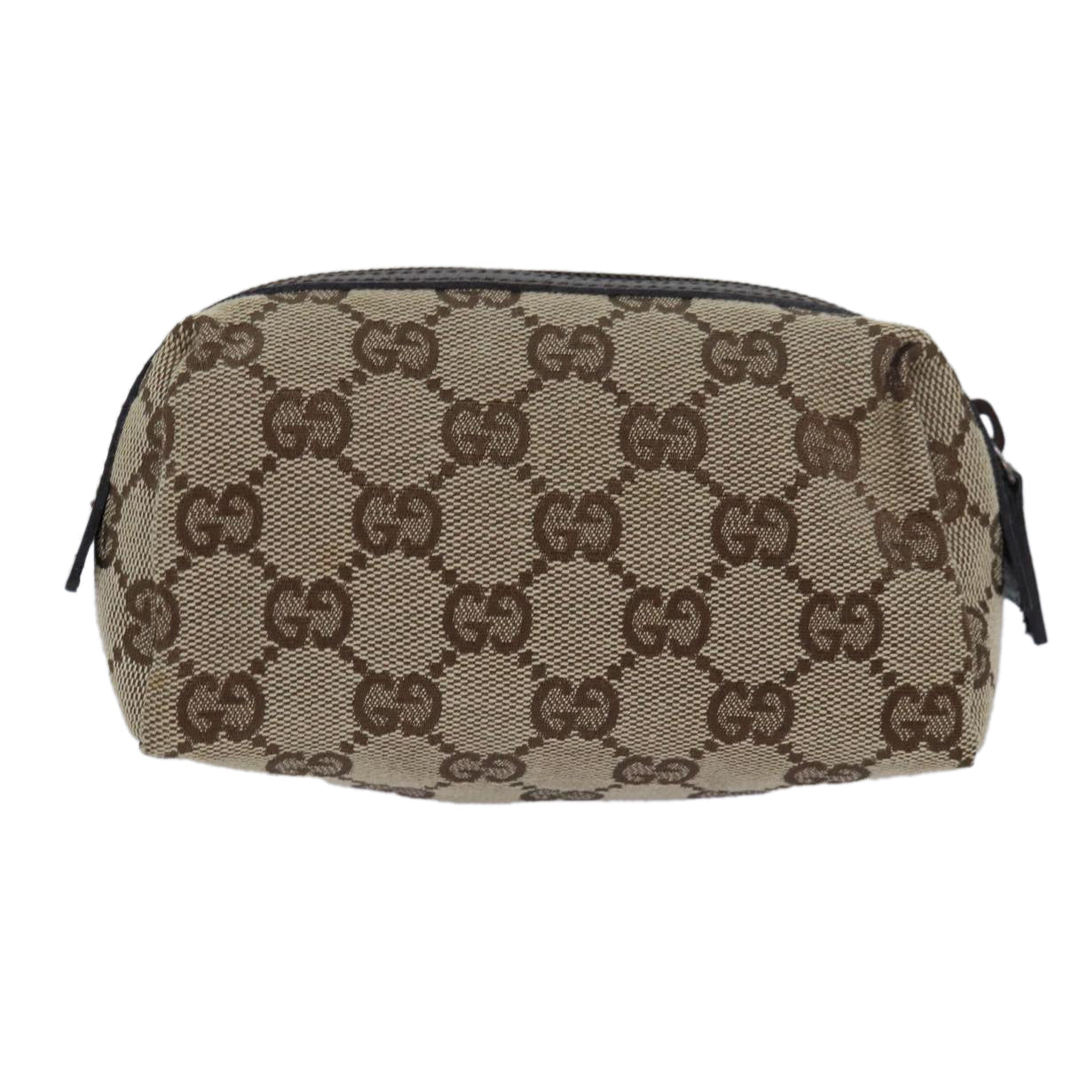 GUCCI GG Canvas Pouch Beige 29596 79742