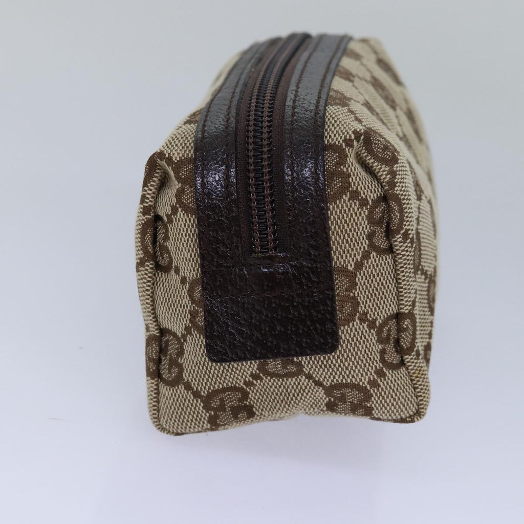 GUCCI GG Canvas Pouch Beige 29596 79742