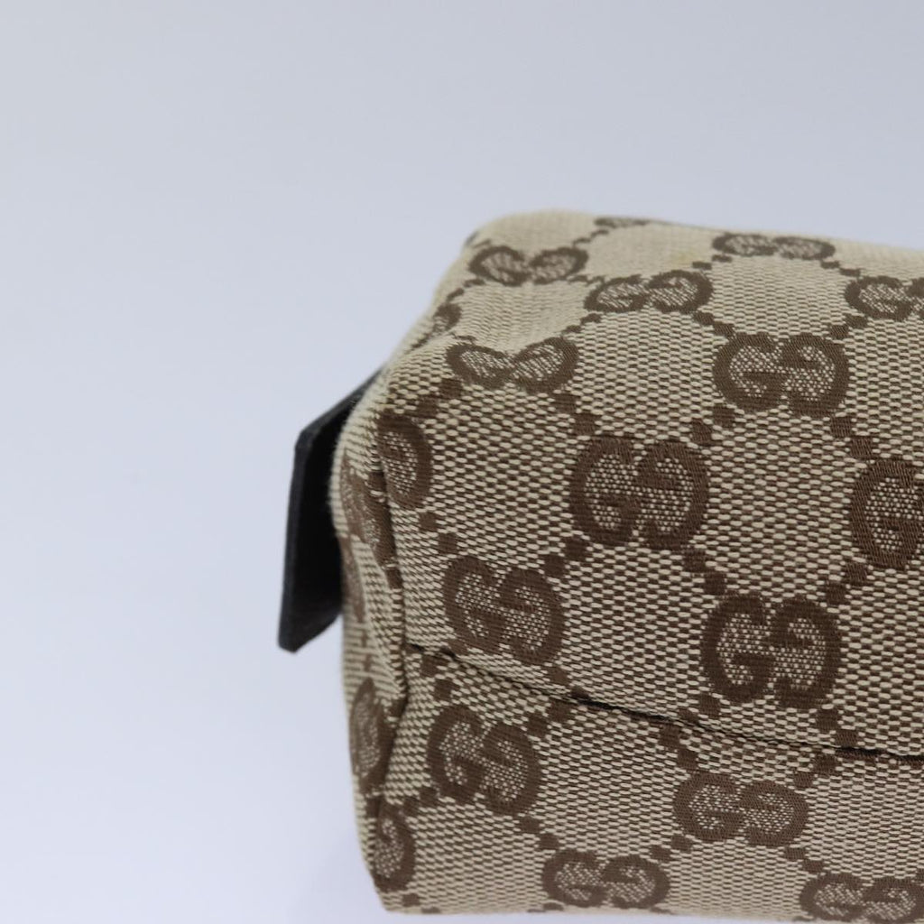 GUCCI GG Canvas Pouch Beige 29596 79742