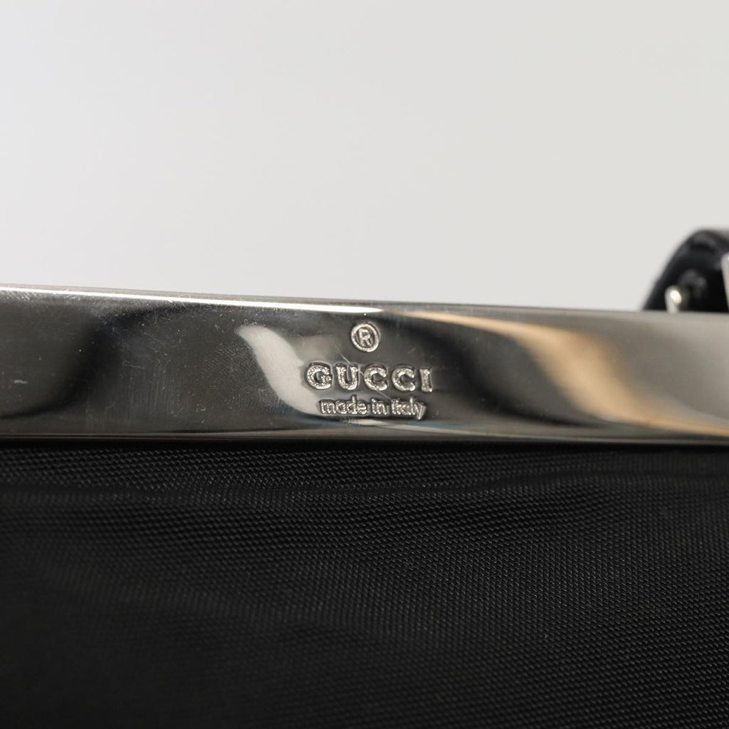 GUCCI Shoulder Bag Nylon Black 001 3218 79743