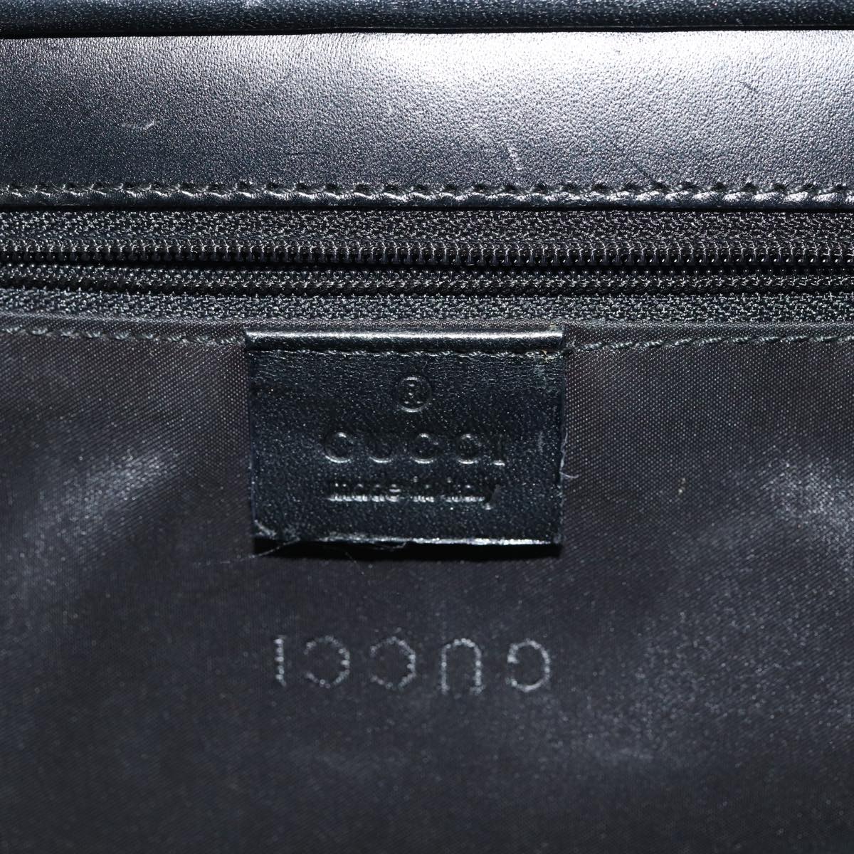 GUCCI Shoulder Bag Nylon Black 001 3218 79743