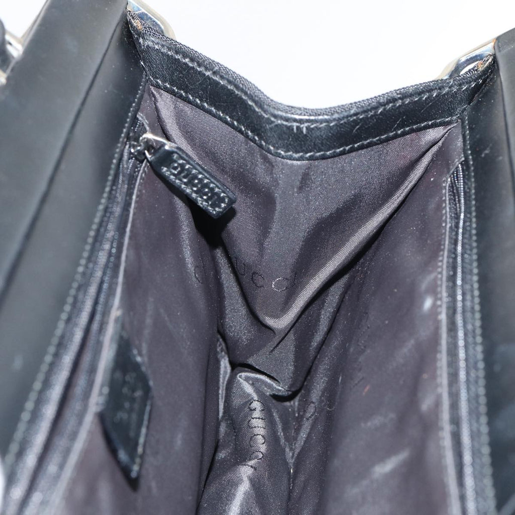GUCCI Shoulder Bag Nylon Black 001 3218 79743