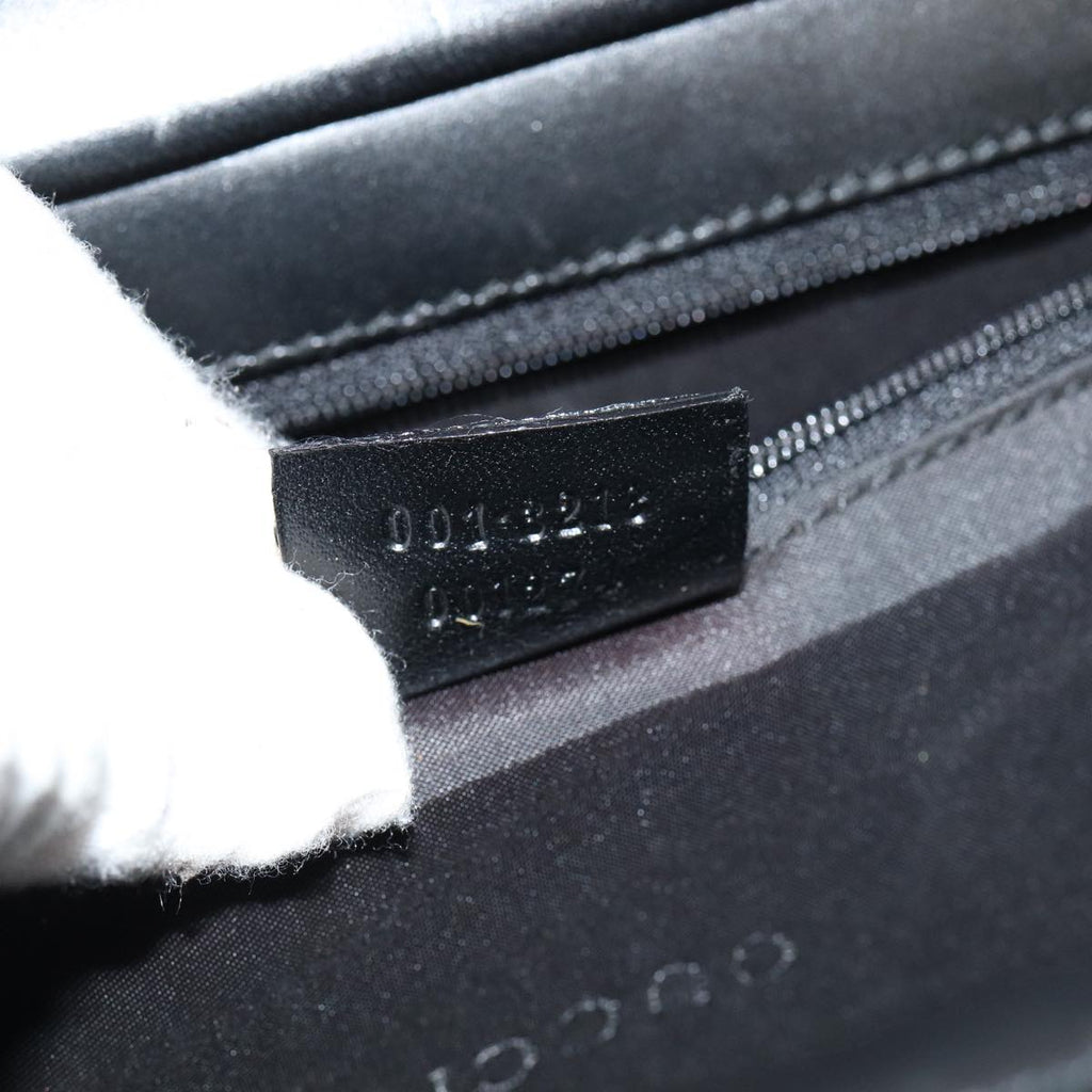 GUCCI Shoulder Bag Nylon Black 001 3218 79743