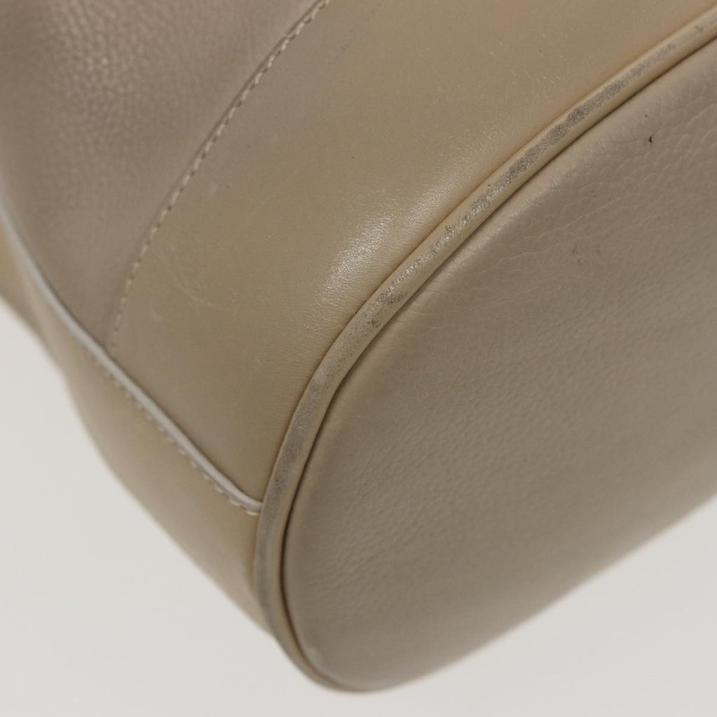 GUCCI Shoulder Bag Leather Beige 001 58 0933 79762