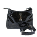 GUCCI Jackie Shoulder Bag Enamel Black 001 4272 79821
