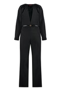 GUCCI Elegant Long Wool Jumpsuit for Women