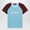 GUCCI Cotton Crew-Neck T-Shirt with Logo