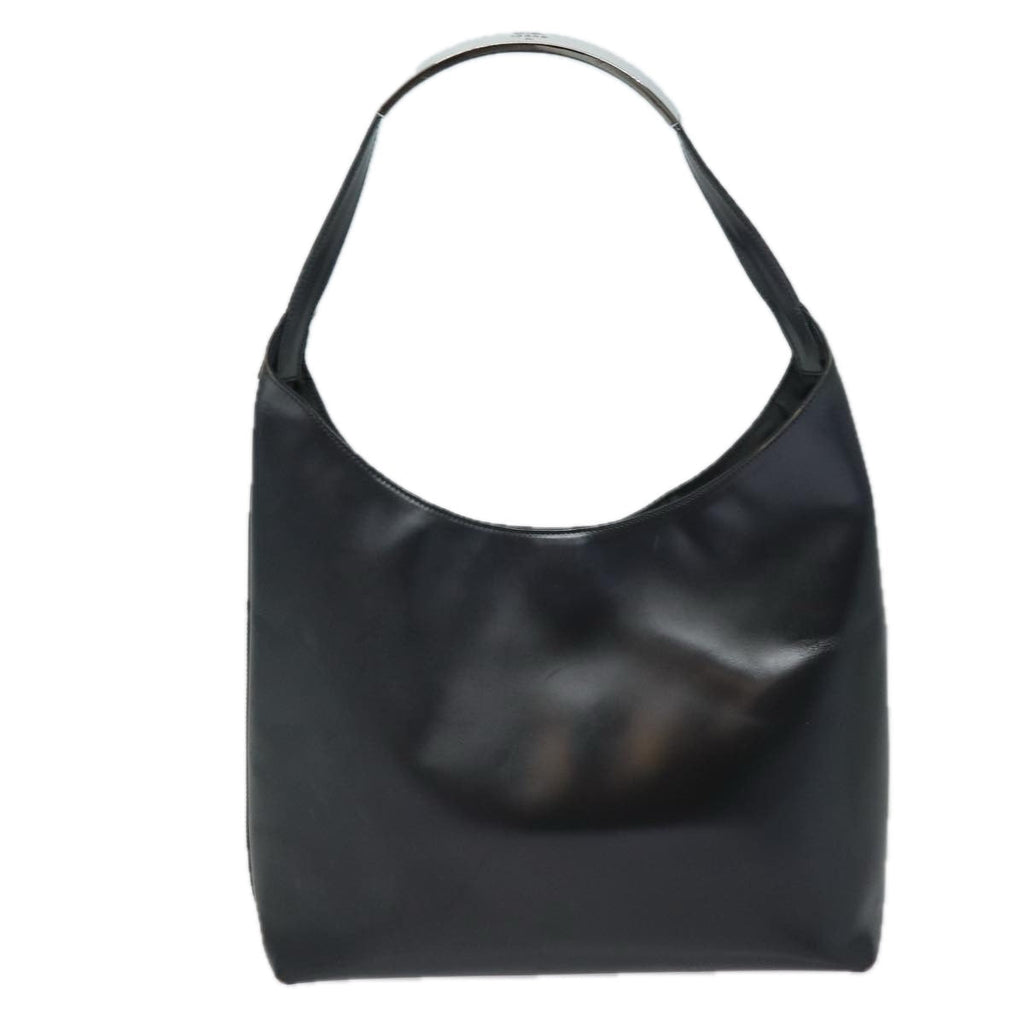 GUCCI Shoulder Bag Leather Black 001 3297 79909