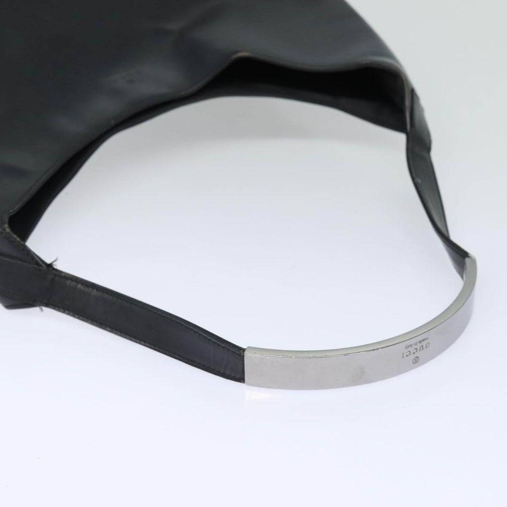 GUCCI Shoulder Bag Leather Black 001 3297 79909