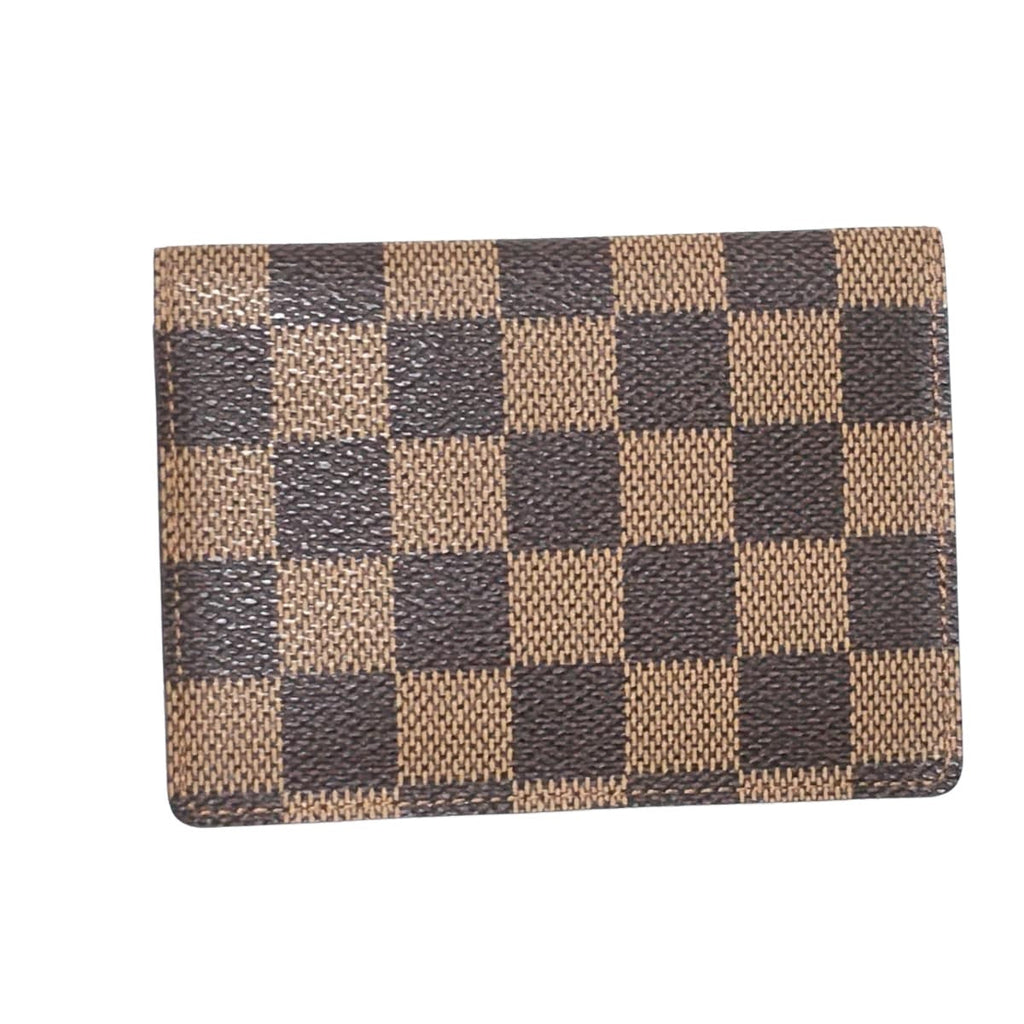 Louis Vuitton Porte Carte Double  Canvas Wallet  ()