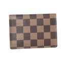Louis Vuitton Porte Carte Double  Canvas Wallet  ()