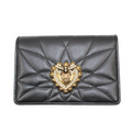 Dolce & Gabbana Wallet Black Leather Devotion